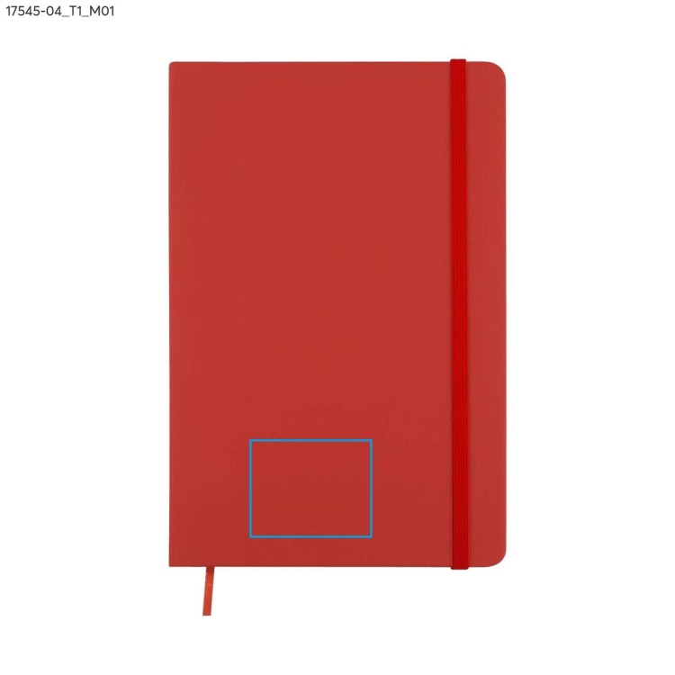 Notes VITAL A5 czerwony