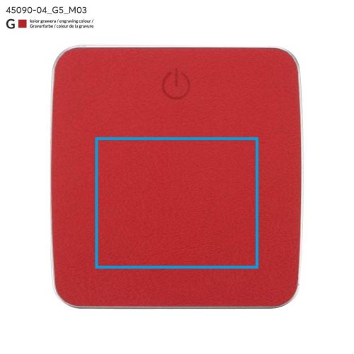 Power bank HIDE 7800 mAh czerwony