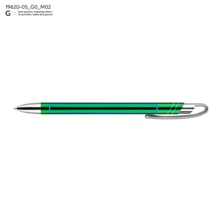 Długopis AVALO zielony