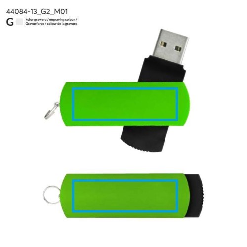 Pamięć USB ALLU 8 GB zielony jasny