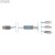Kabel USB 3 w 1 TALA srebrny