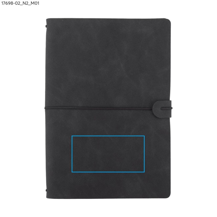 Notes RETRO A5 czarny