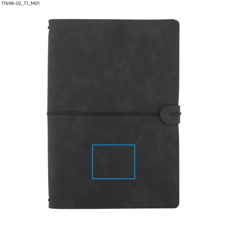 Notes RETRO A5 czarny