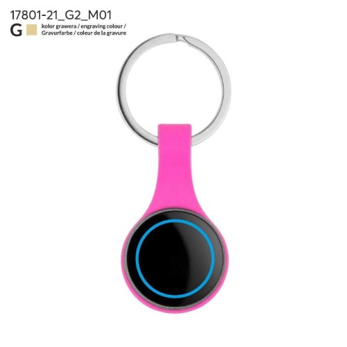 Brelok SILME różowy