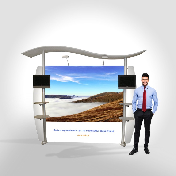 Ścianka reklamowa Linear Executive Wave 