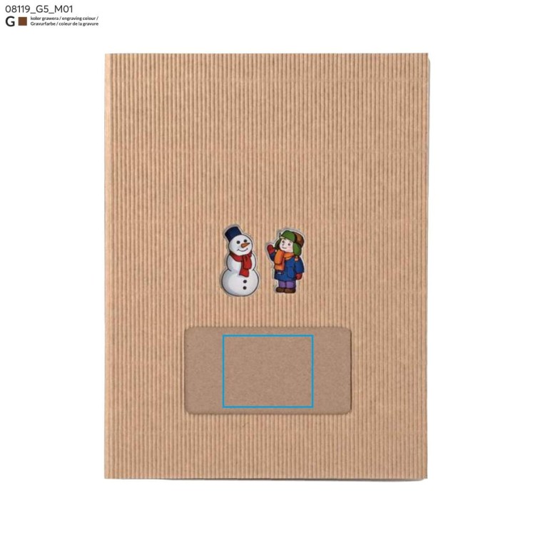 Dekoracja świąteczna ZIMA wielobarwny