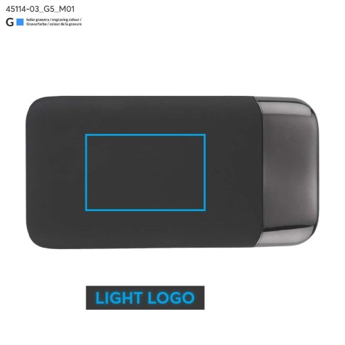 Power bank MING 8000 mAh niebieski