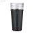 Kubek szklany GLATT 428 ml czarny