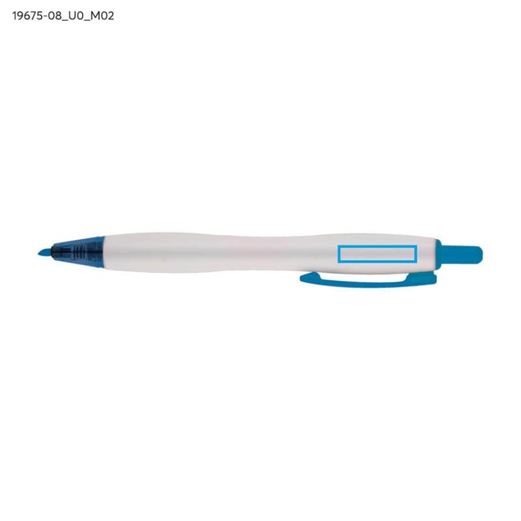 Zakreślacz SNAP błękitny