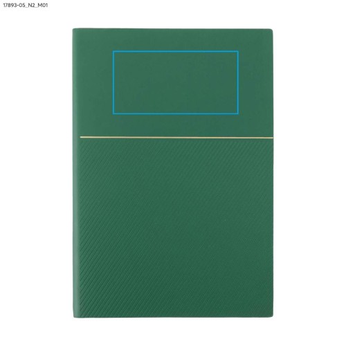 Notes LORE A5 zielony