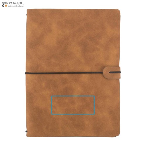 Notes RETRO LITE A5 brązowy