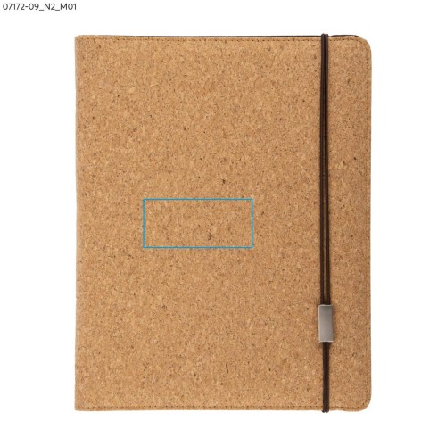 Teczka konferencyjna AGENDE A4 brązowy