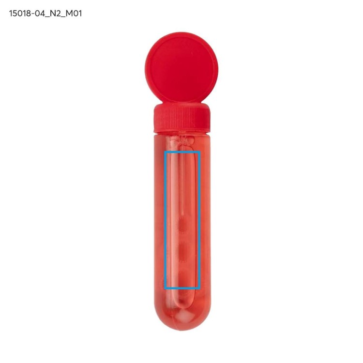 Bańki mydlane BUBBLES, 30 ml czerwony