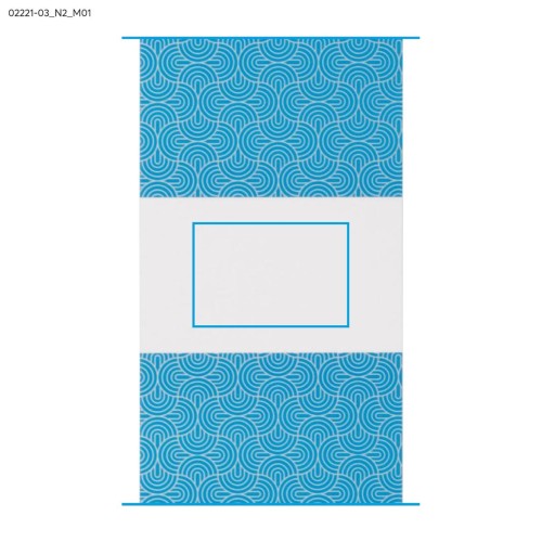 Owijka prezentowa WRAPY niebieski