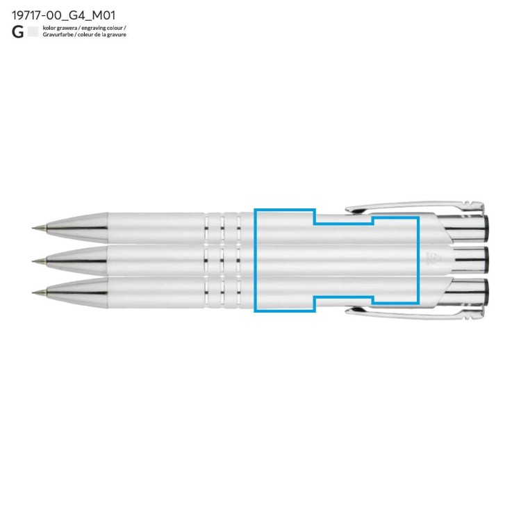 Ołówek automatyczny rKALIPSO srebrny