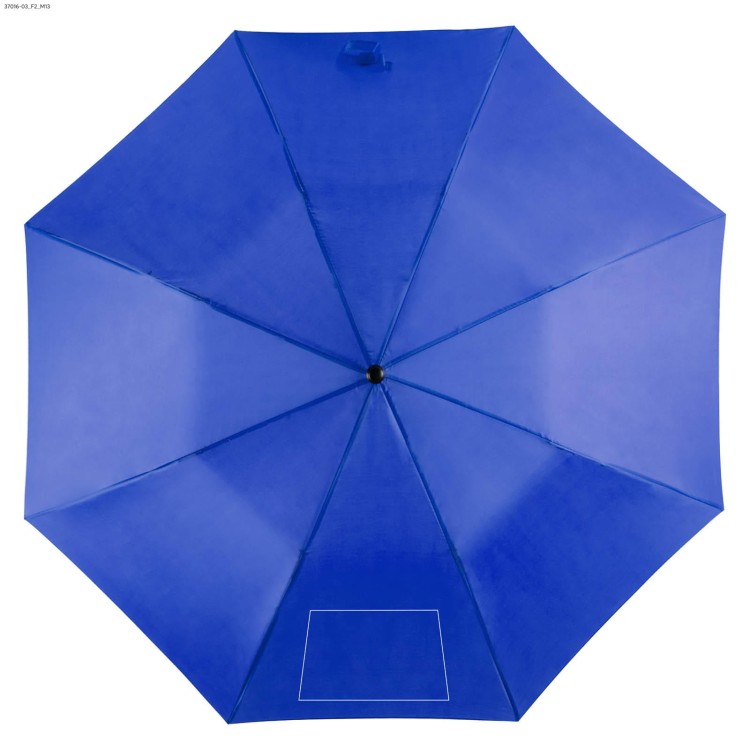 Parasol SAMER składany niebieski