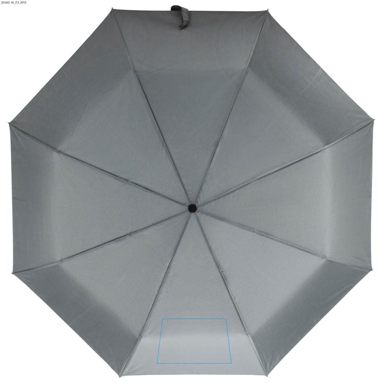 Worek na sznurkach z parasolem RAINY popielaty (szary)