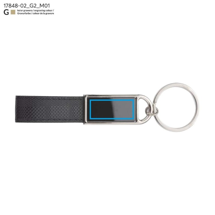Brelok STRAP czarny