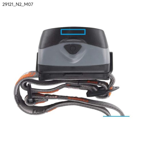 Latarka czołowa MINE popielaty (szary)