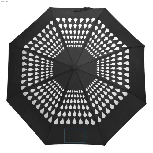 Parasol zmieniający kolor CROPLA czarny