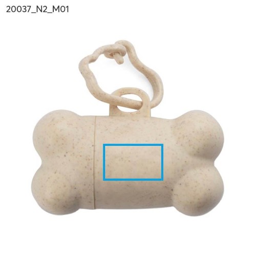 Kostka z woreczkami dla zwierząt INU beżowy (naturalny)