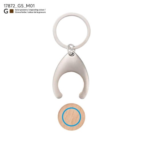 Brelok FURNI srebrny