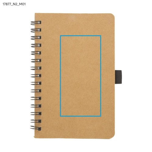 Notes BATO A6 brązowy