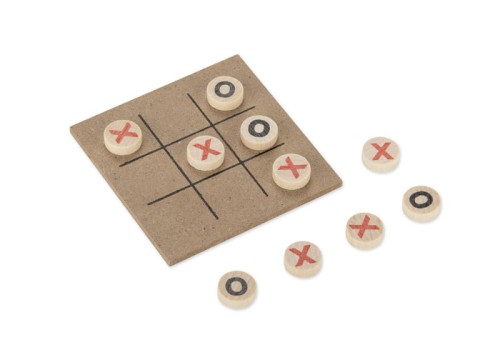 Gra logiczna DINIK beżowy (naturalny) z logo