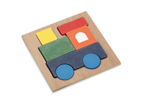 Układanka LOKO beżowy (naturalny) z logo