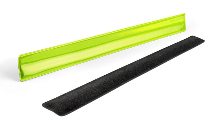 Opaska samozaciskowa BONDO żółty z logo