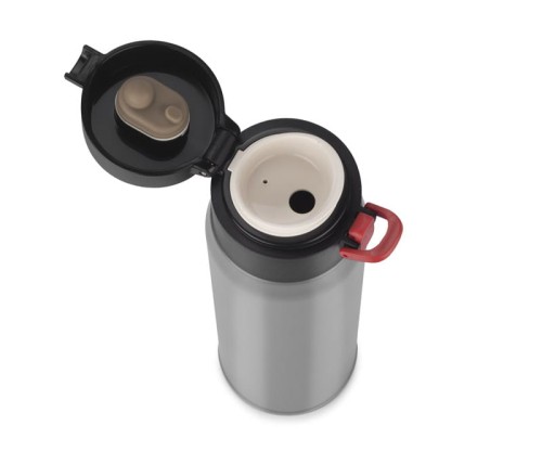 Kubek termiczny FADE 420 ml szary z logo