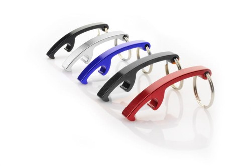 Brelok 2 w 1 ABRI czerwony z logo