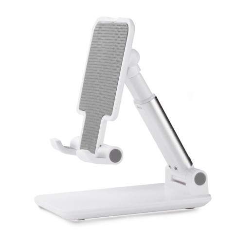 Stojak na telefon MOVIL biały z logo