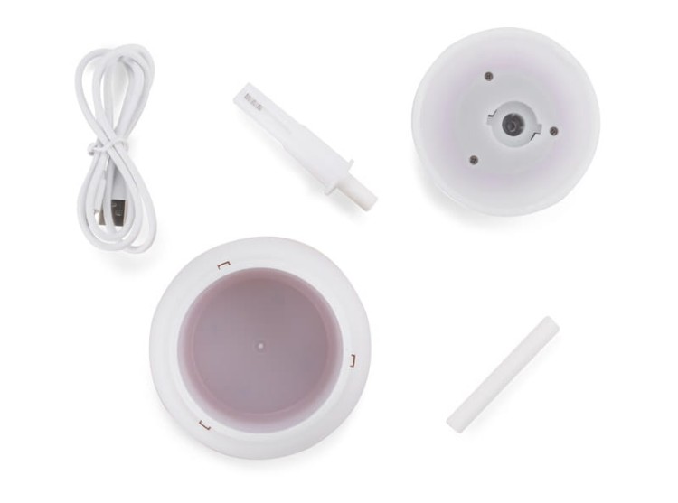 Nawilżacz powietrza AERO brązowy z logo