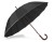 Parasol EVITA 16 panelowy czarny z logo
