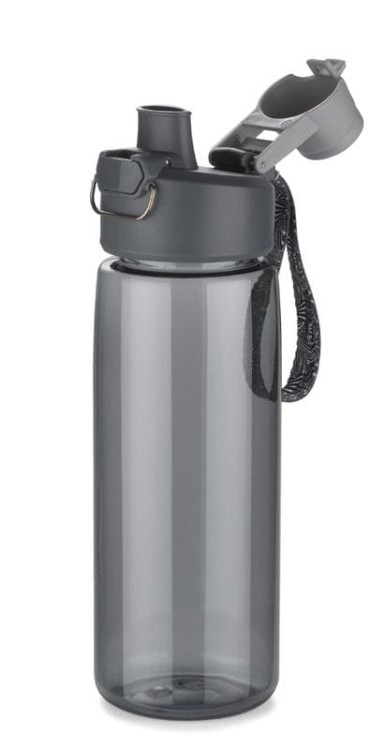Bidon SHOT 750 ml popielaty (szary) z logo