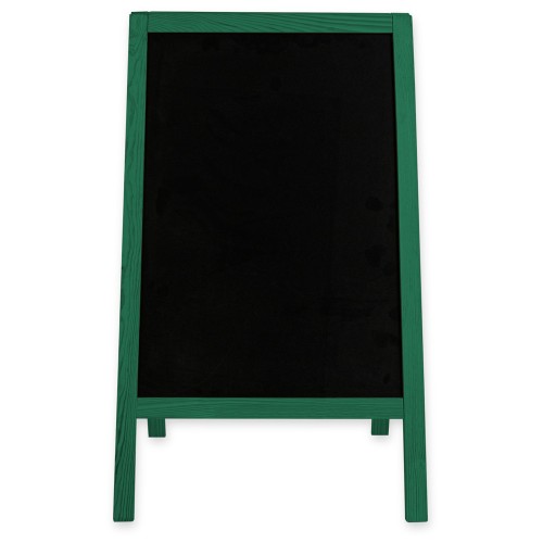 Dwustronny drewniany potykacz kredowy (60 x 100 cm)