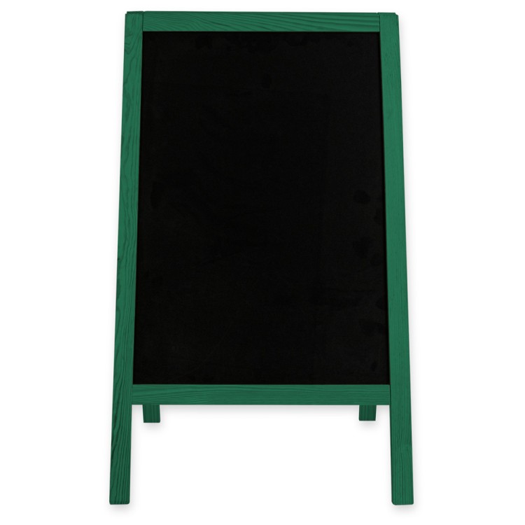 Dwustronny drewniany potykacz kredowy (60 x 100 cm)