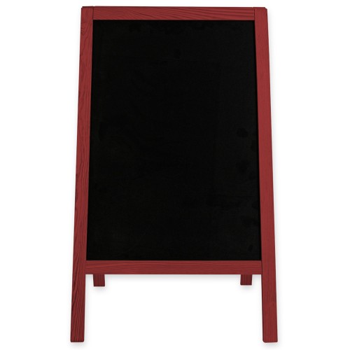 Dwustronny drewniany potykacz kredowy (60 x 100 cm)