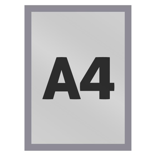 Ramka magnetyczna A4 jednostronna srebrna ramka informacyjna magnetyczna ramka informacyjna reklamowa na plakat