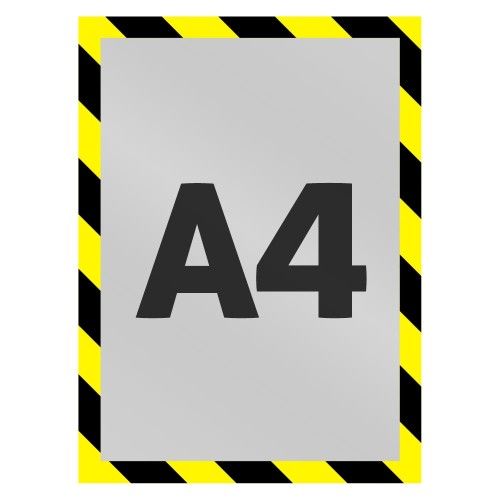 Ramka magnetyczna A4 jednostronna BHP ostrzegawcza ramka informacyjna magnetyczna ramka informacyjna reklamowa na plakat