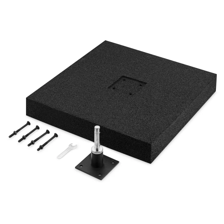 Podstawa gumowa 10 kg z rotatorem do flagi winder