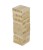 Gra drewniana BRICKS beżowy (naturalny) z logo