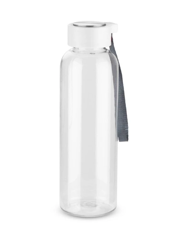 Butelka CLEAR 500 ml biały z logo