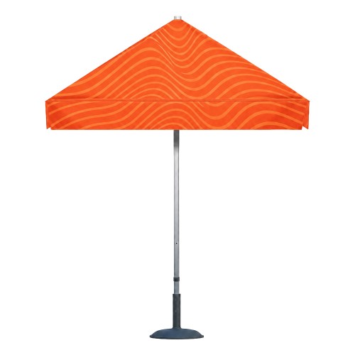 Parasol gastronomiczny 2x2 - kwadrat z indywidualnym nadrukiem ogrodowy barowy parasol restauracyjny piwny handlowy parasol hotelowy parasol reklamowy