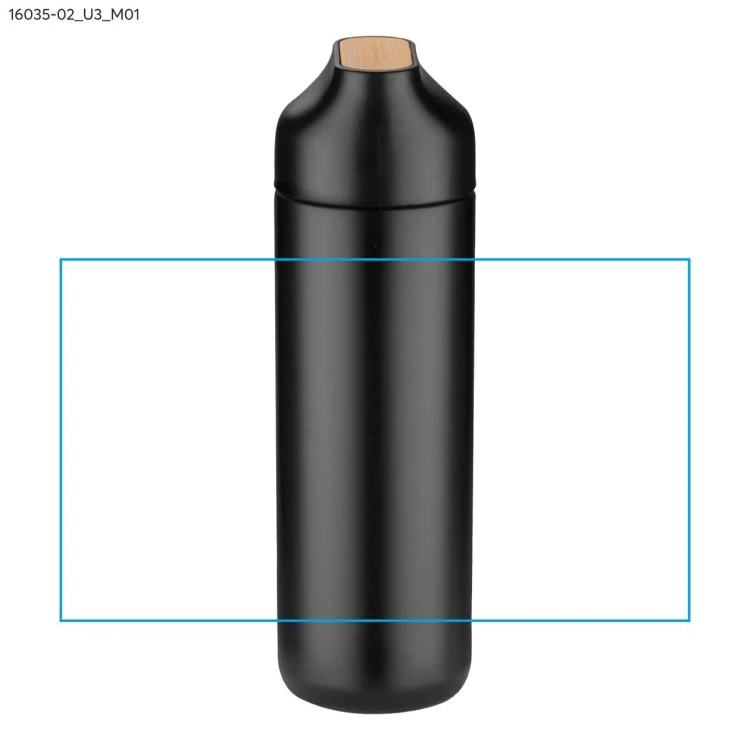 Butelka termiczna ELSA 600 ml czarny