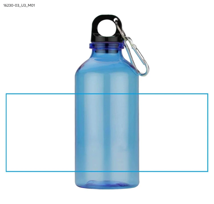 Butelka rPET TINKA 400 ml niebieski