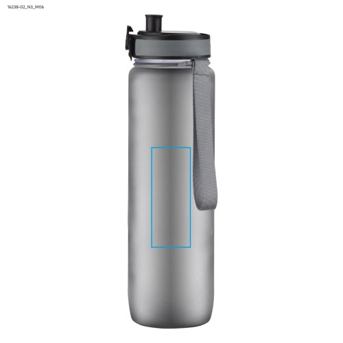 Bidon motywacyjny 1000 ml MOTIVA czarny