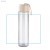 Butelka szklana SKINNY 350 ml beżowy (naturalny)