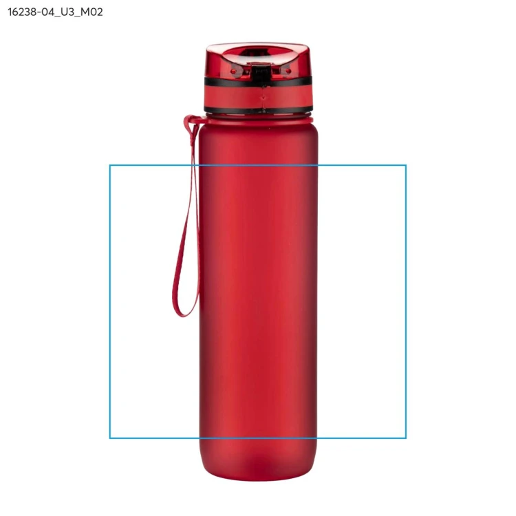 Bidon motywacyjny 1000 ml MOTIVA czerwony